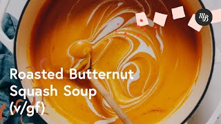 Roasted Butternut Squash Soup  Minimalist Baker Recipes [upl. by Quar]