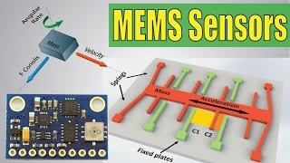 How MEMS Accelerometer Gyroscope Magnetometer Work amp Arduino Tutorial [upl. by Aloap]