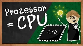 Wie funktioniert ein Prozessor CPU Erklärvideo von BYTEthinks [upl. by Garin]