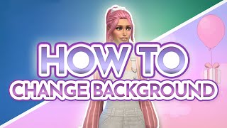 How to CHANGE your Sims 4 CAS BACKGROUND  BEST custom content backgrounds [upl. by Amalia]