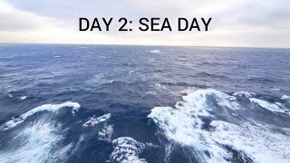 Day 2 sea day on 25day transpacific cruise part 1 California to Hawaii [upl. by Lenrad]