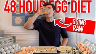 I Tried Only Eating EGGS FOR 48 HOURS Lose 5lbs in 2 Days [upl. by Alard]