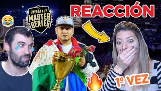 ACZINO REACCIÓN FMS PRIMERA VEZ 🔥 EL MEJOR FREESTYLERO QUE SE HA PARIDO ⚡⚡ [upl. by Kapeed647]