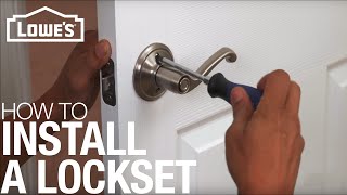 How To Install A Lockset [upl. by Nuajed]