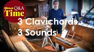 3 Clavichords  3 different Sounds [upl. by Seidel]