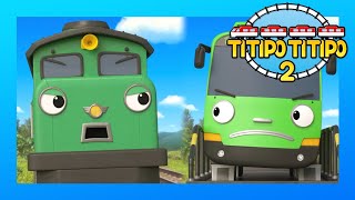 TITIPO S2 Full Compilation l Train Cartoons For Kids  Titipo the Little Train l TITIPO TITIPO 2 [upl. by Ocirderf863]