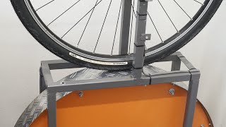 Panaracer GravelKing SK Rolling Resistance Test spin up video [upl. by Azarcon796]