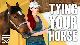 How to Safely amp Securely Tie Your Horse [upl. by Heidi]