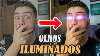 Como fazer OLHOS ILUMINADOS  Tutorial Photoshop [upl. by Bone402]