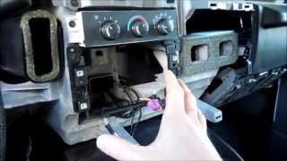 how to install a aftermarket radio and a alpine powerpack ktp 455u in a chevy express 2011 [upl. by Kealey791]