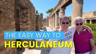 How To Reach Pompeii And Herculaneum From Naples part One [upl. by Ynej5]