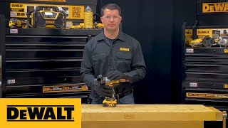 DEWALT® Product Guide  Cordless Drill Speed Torque and Clutch Settings [upl. by Eeladnerb842]