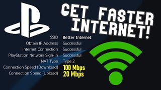 How to Increase Your Internet Speed On PS4 2020 EASY  SCG [upl. by Calla171]