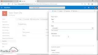 How to create an app using a SharePoint List [upl. by Anis]