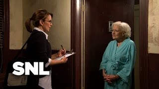 Census Taker vs Old Lady  SNL [upl. by Airdnala]