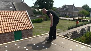 EPDM dakbedekking plaatsen  TYTANE® [upl. by Brandais]