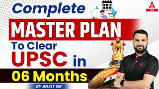 UPSC 2024 Strategy  Master Plan to Clear 6 Months UPSC [upl. by Ttegirb]