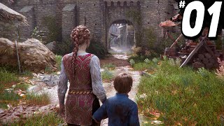 A PLAGUE TALE INNOCENCE Walkthrough Gameplay Part 11  BOOK PS4 Pro [upl. by Wes744]