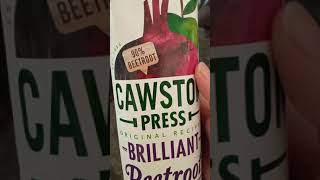 cawston press brilliant beetroot juice blend taste goodshort [upl. by Odnanref]