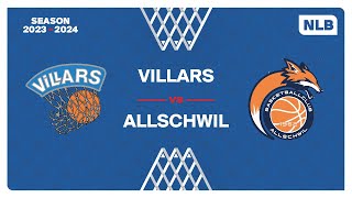 NLB Men  Day 19 VILLARS vs ALLSCHWIL [upl. by Acenom]