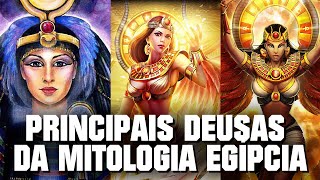 10 PRINCIPAIS DEUSAS DA MITOLOGIA EGÍPCIA [upl. by Eelram634]