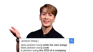 Jackson Wang Answers the Webs Most Searched Questions  WIRED [upl. by Crudden]