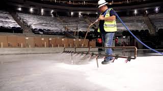 UBS Arena Tests IceMaking [upl. by Xanthe]