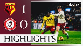 Watford 10 Bristol City  Highlights [upl. by Kirred]