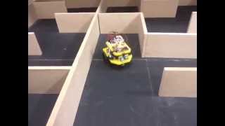 Autonomous maze solving robot [upl. by Ilesara]