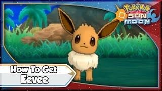 Pokemon Sun and Moon  How To Get Eevee SM Tips amp Tricks [upl. by Hanson635]