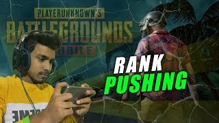 PUBG MOBILE LIVE  SEASON 10 RANK PUSHING  UJJWAL GAMER [upl. by Idroj]