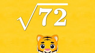 Square Root Of 72 Explained [upl. by Aital210]