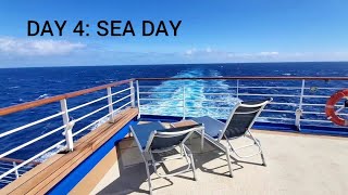 Day 4 sea day on 25day transpacific cruise part 1 California to Hawaii [upl. by Llertnac]