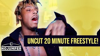 Juice Wrld Insane 21 Minute Freestyle [upl. by Lehsreh]