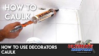 How to use decorators caulk [upl. by Lejna]