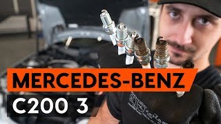 Cómo cambiar los bujía en MERCEDESBENZ С W203 INSTRUCCIÓN AUTODOC [upl. by Hertzog]