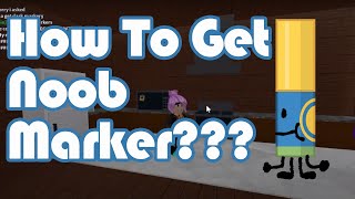 How to get NOOB Marker in Find the Markers Roblox 2024 [upl. by Plumbo]