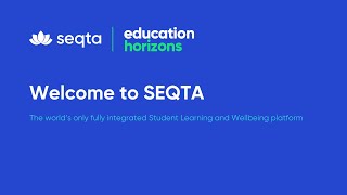 SEQTA  Welcome to SEQTA [upl. by Gregor]