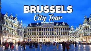 BRUSSELS City Tour  Belgium [upl. by Tadeas18]