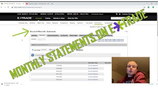 Find your monthly statements on ETrade  2021 [upl. by Ellennaj169]