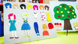 How To  DIY Childrens Felt Board  Hallmark Channel [upl. by Namqul]