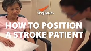 How To Position A Stroke Patient [upl. by Risa]