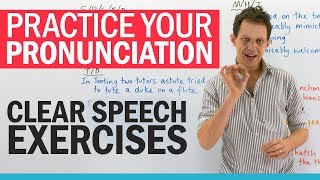 Mouth exercises for CLEAR SPEECH [upl. by Smalley676]