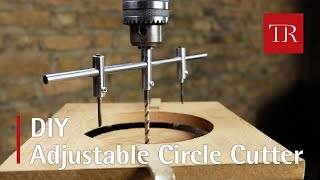 DIY Adjustable Circle Cutter [upl. by Buatti]