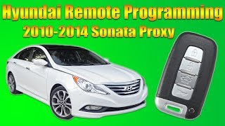 Hyundai Sonata Remote Programming [upl. by Tihw303]