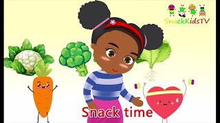 Snack time song for preschoolers and kids [upl. by Nealon]