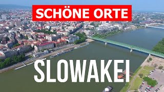 Slowakei Reise  Stadt Bratislava Kosice Tatra  4k Video  Slowakei Von Oben [upl. by Lissa]