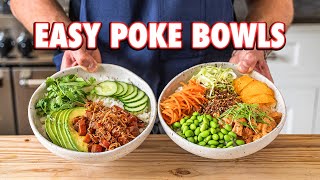 Poke Bowl Preparation Methods [upl. by Ahtaela]