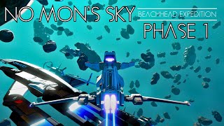 PHASE 1  BEACHHEAD Expedition  NO MONS SKY [upl. by Ynamrej]