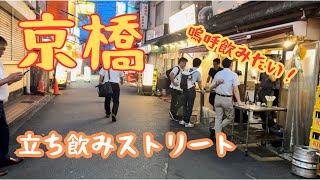 【飲み歩き】京橋立ち飲みストリート🍶 [upl. by Durant392]